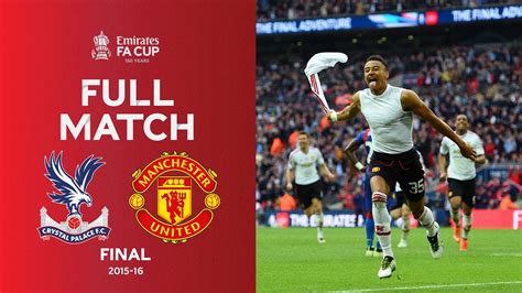 man utd vs crystal palace fa cup final